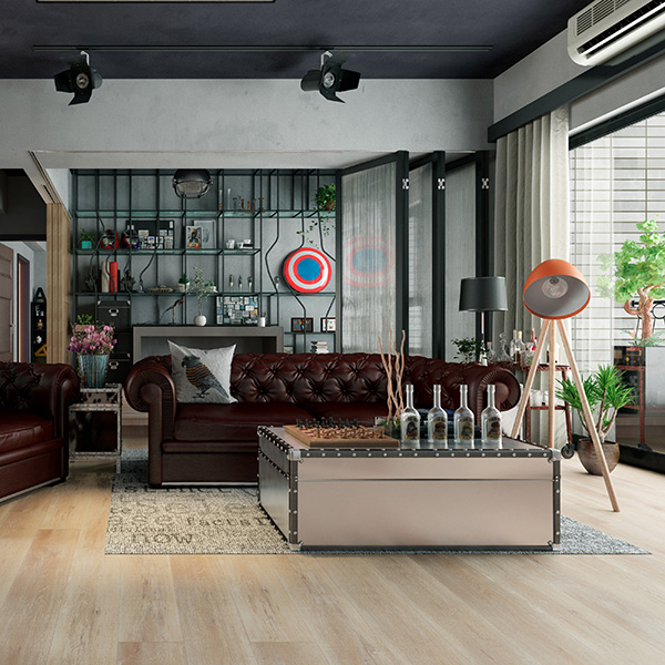 VINIL SPC 1103 HRAST SEINE 5,0/0,40 MM 32 CLICK - Slika 4